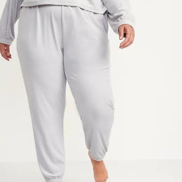 Old Navy Pants - Old Navy High-Waisted Luxe Velvet Jogger Sweatpants for Women New